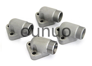 3孔公制外螺纹24°内锥式泵油口法兰